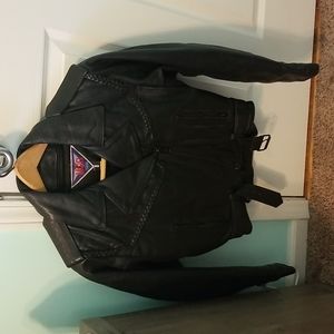 Black Motorcycle Jacket